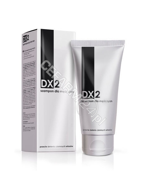 AFLOFARM Dx2 szampon dla mężczyzn przeciw siwieniu włosów 150 ml