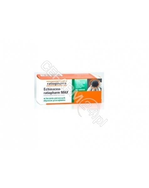 RATIOPHARM Echinacea-ratiopharm max 100 mg x 50 tabl