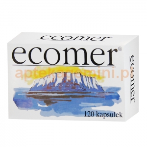 NATUMIN PHARMA AB Ecomer, 250mg, 120 kapsułek