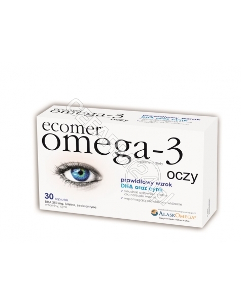KROTEX-POLAN Ecomer omega-3 oczy x 30 kaps