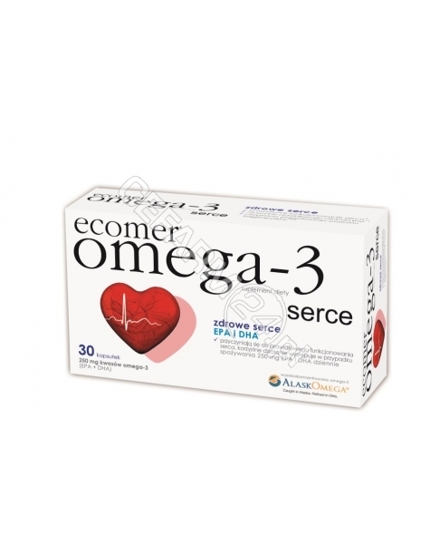 KROTEX-POLAN Ecomer omega-3 serce x 30 kaps