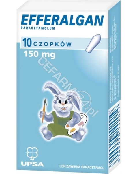 UPSA Efferalgan 150 mg x 10 czopków