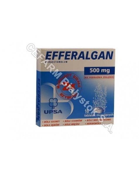 UPSA Efferalgan 500 mg x 16 tabl musujących