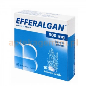 BRISTOL MYERS Efferalgan 500mg, 16 tabletek musujących