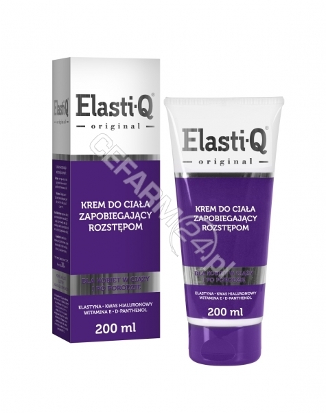 SOLINEA Elasti-q original krem zapobiegający rozstępom 200 ml