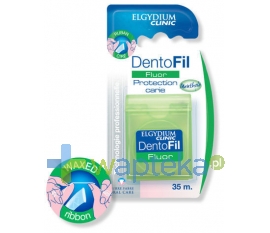 elgydium brilliance&care Elgydium Dental Floss Nić dentystyczna z fluorem miętowa 35m