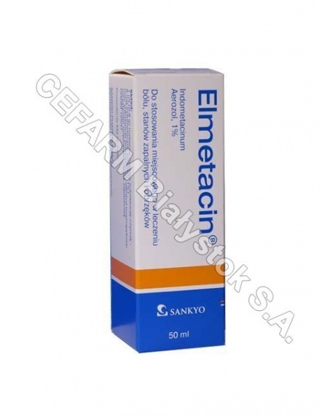 SANKYO Elmetacin aerozol 50 ml