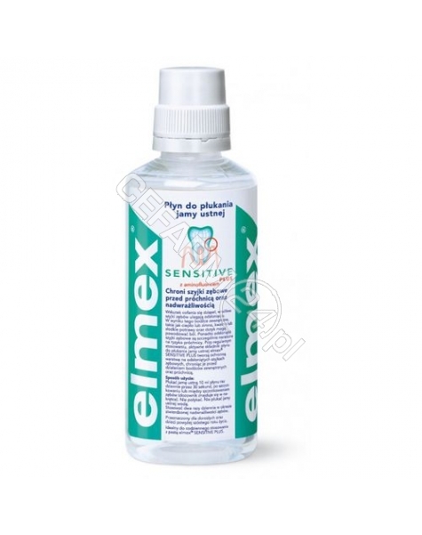 GABA Elmex płyn do płukania jamy ustnej sensitive plus 400 ml