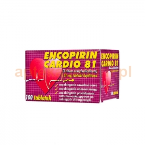 OMEGA REX Encopirin Cardio 81mg, 100 tabletek