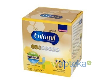 MEAD JOHNSON NUTRITION (POLAND)SP. Z O.O. ENFAMIL 1 PREMIUM Lipil mleko 0-6 mcy 1200g