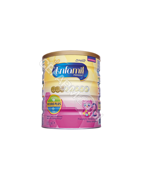 MEAD JOHNSON Enfamil premium 2 LIPIL mleko od 6 do 12 miesiąca 800 g