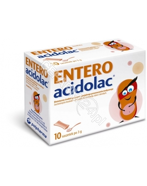 POLPHARMA Entero acidolac 3 g x 10 sasz