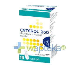 BIOCODEX Enterol 250 kapsułki 10 sztuk