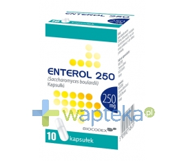 BIOCODEX Enterol 250 kapsułki 10 sztuk