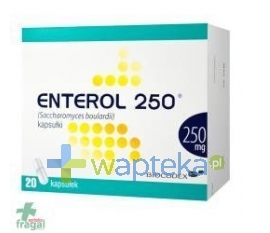 BIOCODEX Enterol 250 kapsułki 20 sztuk