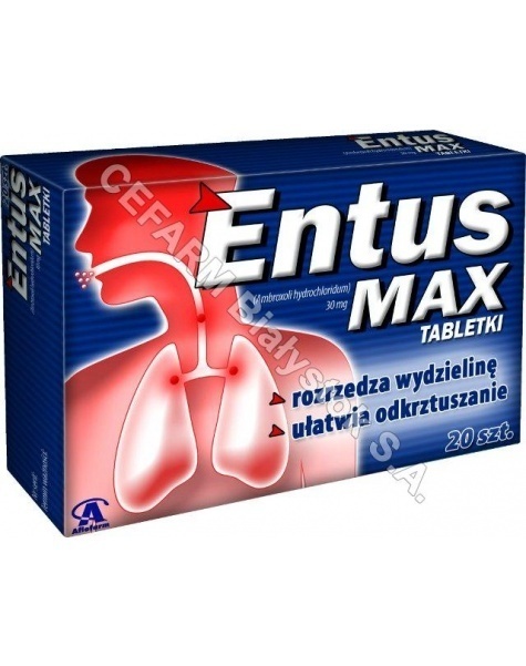 AFLOFARM Entus max x 20 tabl