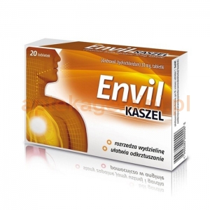 Aflofarm Envil Kaszel 30mg, 20 tabletek