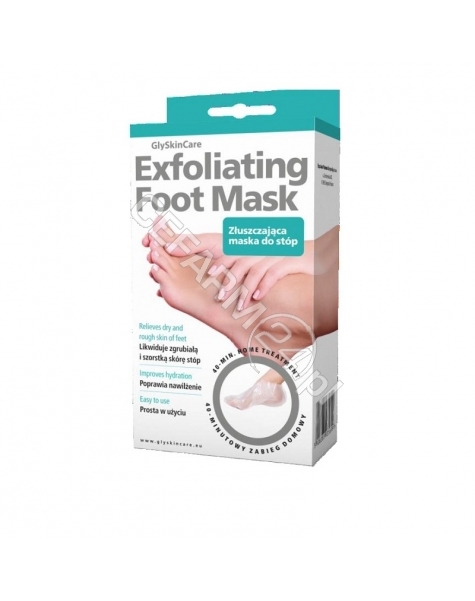 EQUALAN Equalan glyskincare exfoliating foot mask złuszczająca maska do stóp 1 para