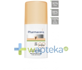 PHARMACERIS ERIS PHARMACERIS F fluid matujący 02 NATURAL SPF25 30ml