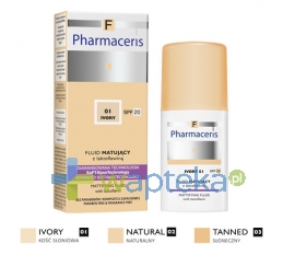 PHARMACERIS ERIS PHARMACERIS F Fluid nawilżający 03 TANNED 30 ml