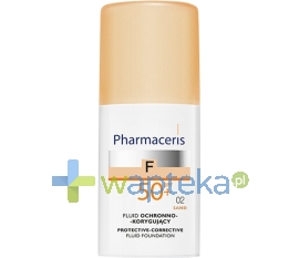 PHARMACERIS ERIS PHARMACERIS F Fluid ochronno-korygujący SPF50+ 02 SAND 30ml