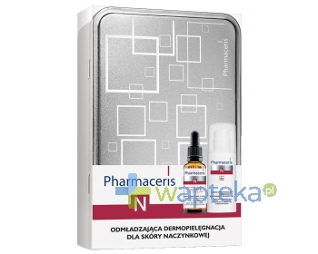 PHARMACERIS ERIS PHARMACERIS N Zestaw KONCENTRAT Z WIT. C 1200mg wzmacniająco-wygładzający C–CAPILIX 30ml + DERMO-STRUKTURALNY Krem korygujący zmarszczki SPF20 CAPI-HIALURON-C 50ml