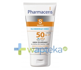 PHARMACERIS ERIS PHARMACERIS S Krem Ochronny do twarzy i ciała dla dzieci i niemowlat SPF50+ 125ml