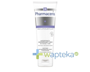 PHARMACERIS ERIS PHARMACERIS X XRAY-LIPOSUBTILIUM łagodząco regenerujący krem do twarzy i ciała 75ml