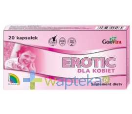 GORVITA PPHU Erotic dla kobiet 20 kapsułek