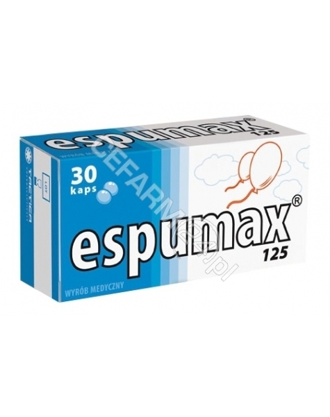 SCHERER Espumax 125 mg x 30 kaps