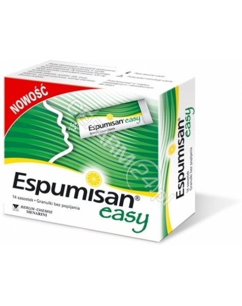 BERLIN-CHEMI Espumisan easy granulki 125 mg x 14 sasz