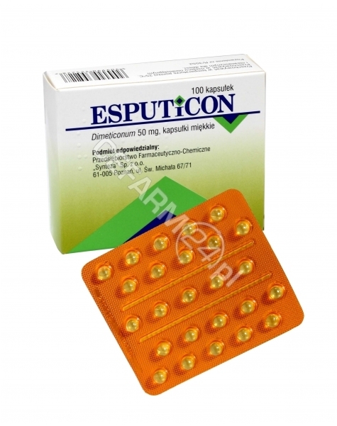 SYNTEZA Esputicon 50 mg x 100 kaps