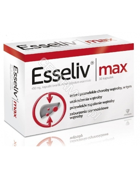 AFLOFARM Esseliv max 450 mg x 30 kaps
