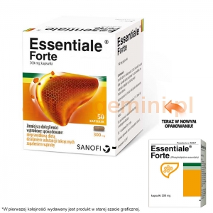 SANOFI Essentiale Forte, 300mg, 50 kapsułek