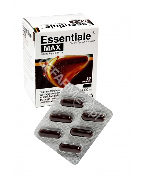 A. Nattermann & CIE GmbH Essentiale max 600 mg x 30 kaps