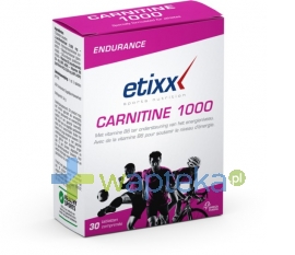 OMEGA PHARMA POLAND SP Z OO Etixx Carnitine 1000 tabletki 30 sztuk