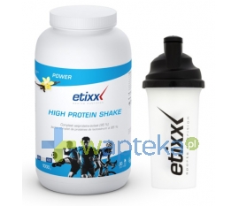 OMEGA PHARMA POLAND SP Z OO Etixx High Protein Shake Vanilla proszek 1000g shaker ETIXX gratis !!!