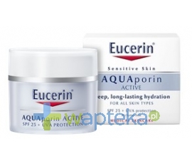 EUCERIN EUCERIN AQUAPORIN ACTIVE Krem nawilżający do wszystkich typów skóry Ochrona UVA/UVB (SPF 25) 40ml