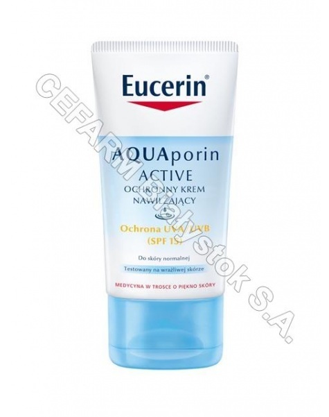 BEIERSDORF Eucerin aquaporin active ochronny krem nawilżający ochrona uva/uvb spf15 40 ml - dostępne ostatnie sztuki