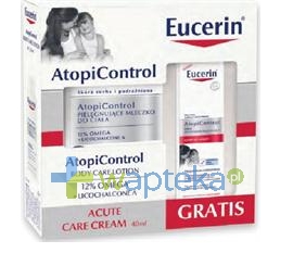 EUCERIN EUCERIN ATOPICONTROL Mleczko 250ml + Krem 40ml