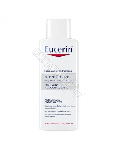 BEIERSDORF Eucerin atopicontrol pielęgnujące mleczko do ciała 250 ml