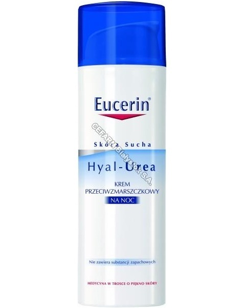 BEIERSDORF Eucerin hyal-urea krem przeciwzmarszczkowy na noc 50 ml