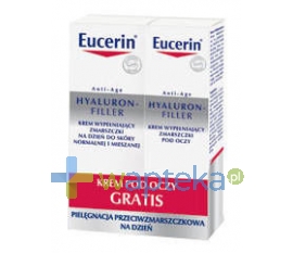 EUCERIN EUCERIN HYALURON FILLER krem na dzień do cery normalnej i mieszanej 50ml + krem pod oczy 15ml GRATIS