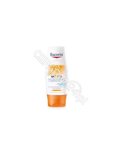 BEIERSDORF Eucerin sun kids mleczko ochronne spf 25 150 ml + mleczko po opalaniu 75 ml GRATIS!!!