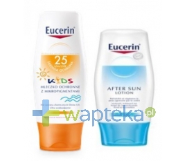 EUCERIN EUCERIN SUN KIDS Mleczko ochronne z mikropigmentami SPF25 150 ml + Eucerin Mleczko po opalaniu 75 ml