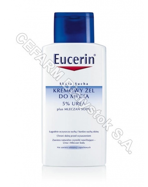 BEIERSDORF Eucerin urea 5% kremowy żel do mycia 200 ml