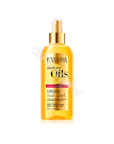 EVELINE COSM Eveline Amazing Oils odmładzający olejek do ciała i twarzy 2w1 150 ml