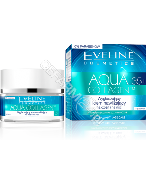 EVELINE COSM Eveline Aqua Collagen 35+ wygładzający krem nawilżający na dzień i na noc 50 ml