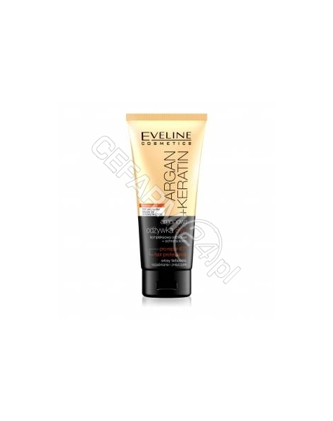 EVELINE COSM Eveline Argan+Keratin arganowa odżywka do włosów 8w1 200 ml