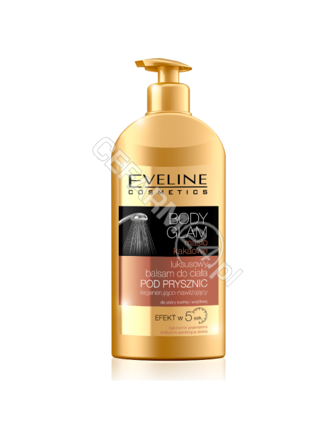 EVELINE COSM Eveline Body Glam luksusowy balsam pod prysznic masło kakaowe 350 ml